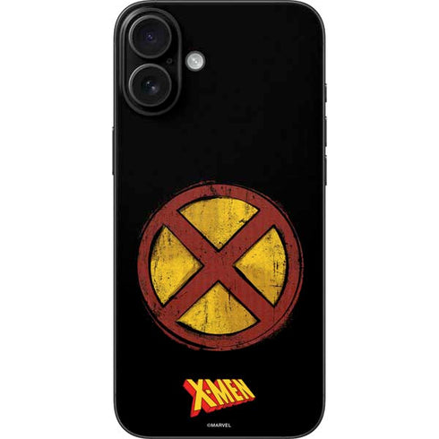 Marvel X-Men Logo iPhone 16 Plus Skin